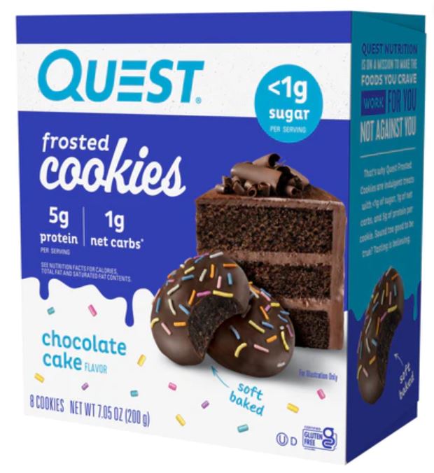 Quest Frosted Cookie 8x25g