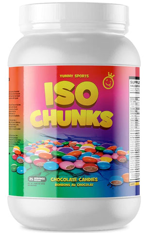 Yummy Sports ISO Chunk 25 Serv (Chocolate Candies)