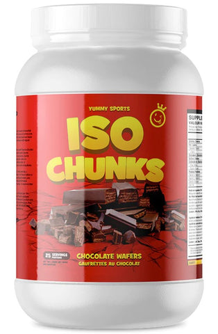 Yummy Sports ISO Chunk 25 Serv (Chocolate Wafers)