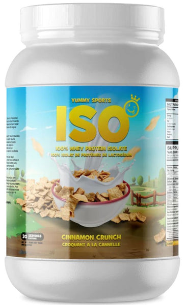 Yummy Sports ISO Tub 30 Serv (Cinnamon Cereals)