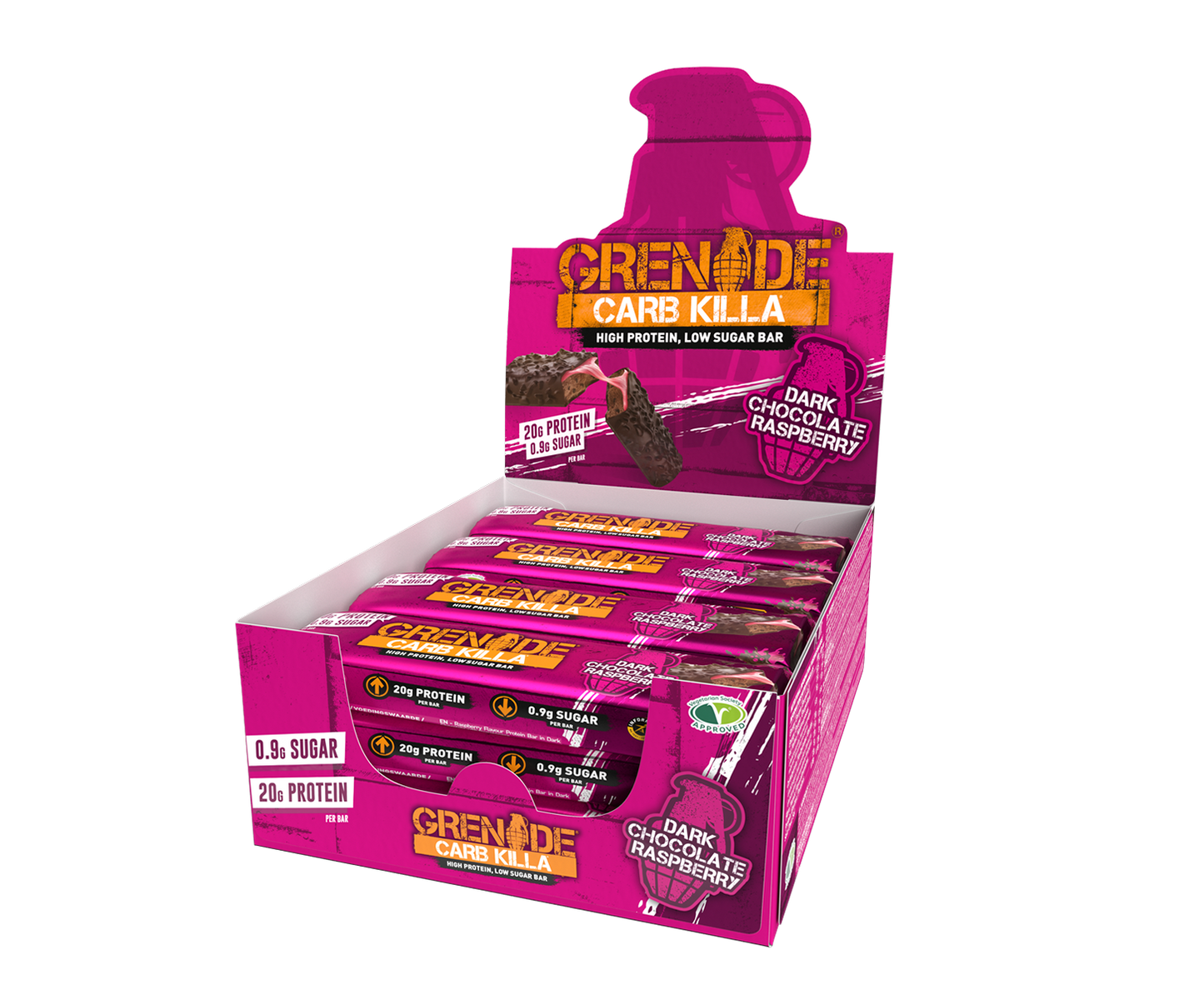 Grenade Protein Bars 12x60g