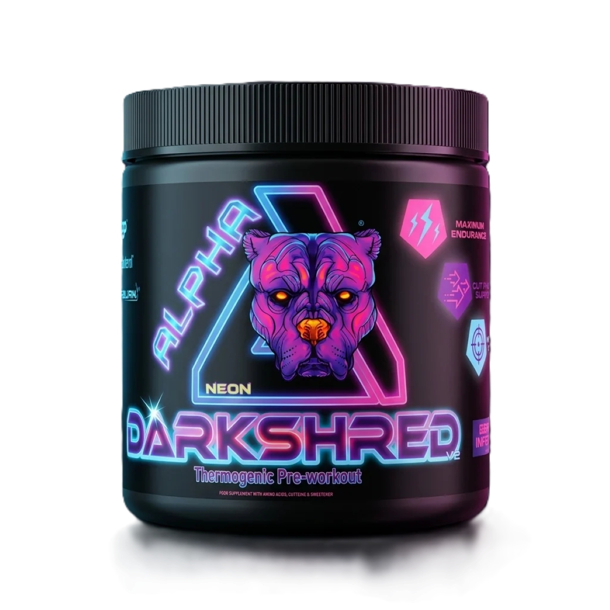 Alpha Neon Darkshred V2 Thermogenic 600g