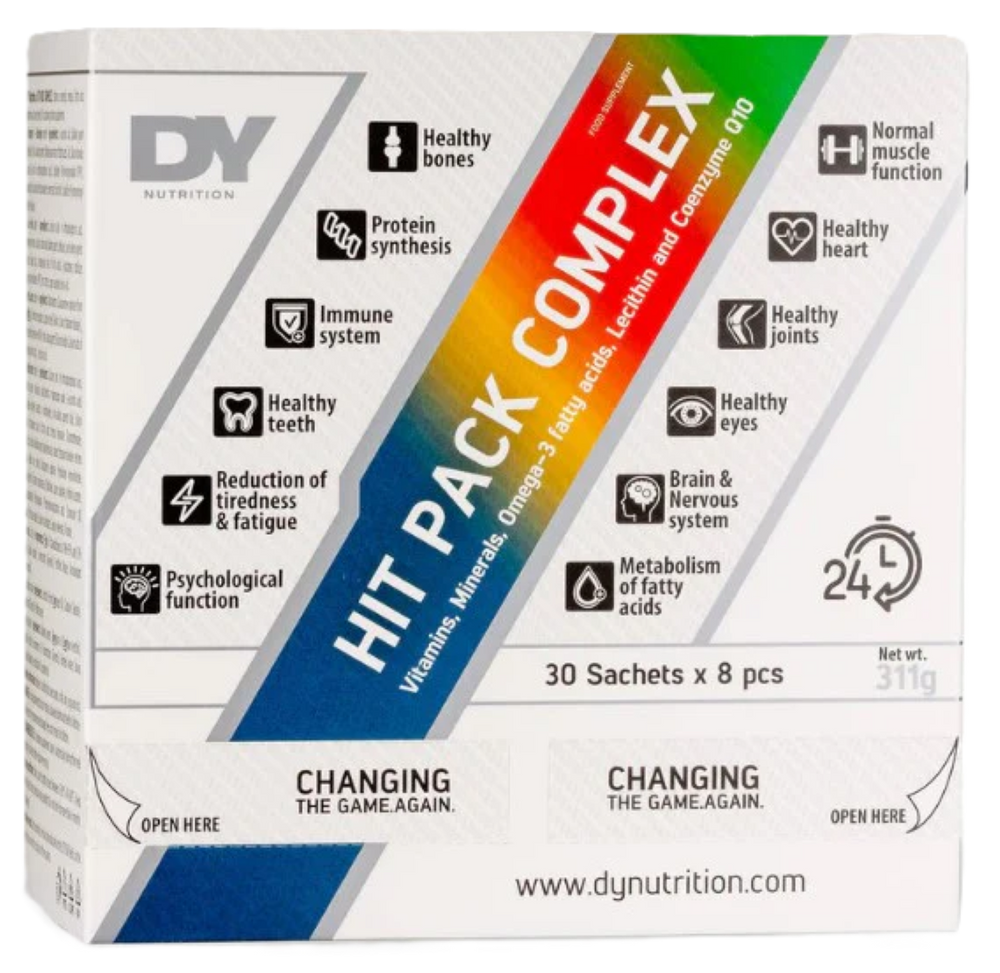 DY Nutrition HIT Pack Complex 1 Box (30 Sachets)