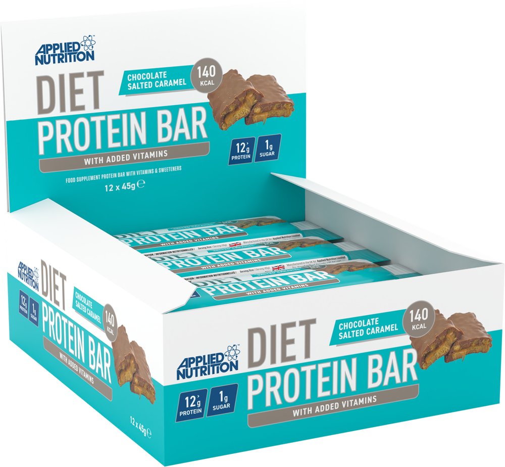Applied Nutrition Diet Whey Protein Bar 12x45g
