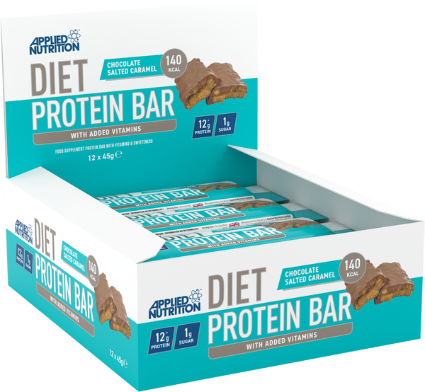 Applied Nutrition Diet Whey Protein Bar 12x45g