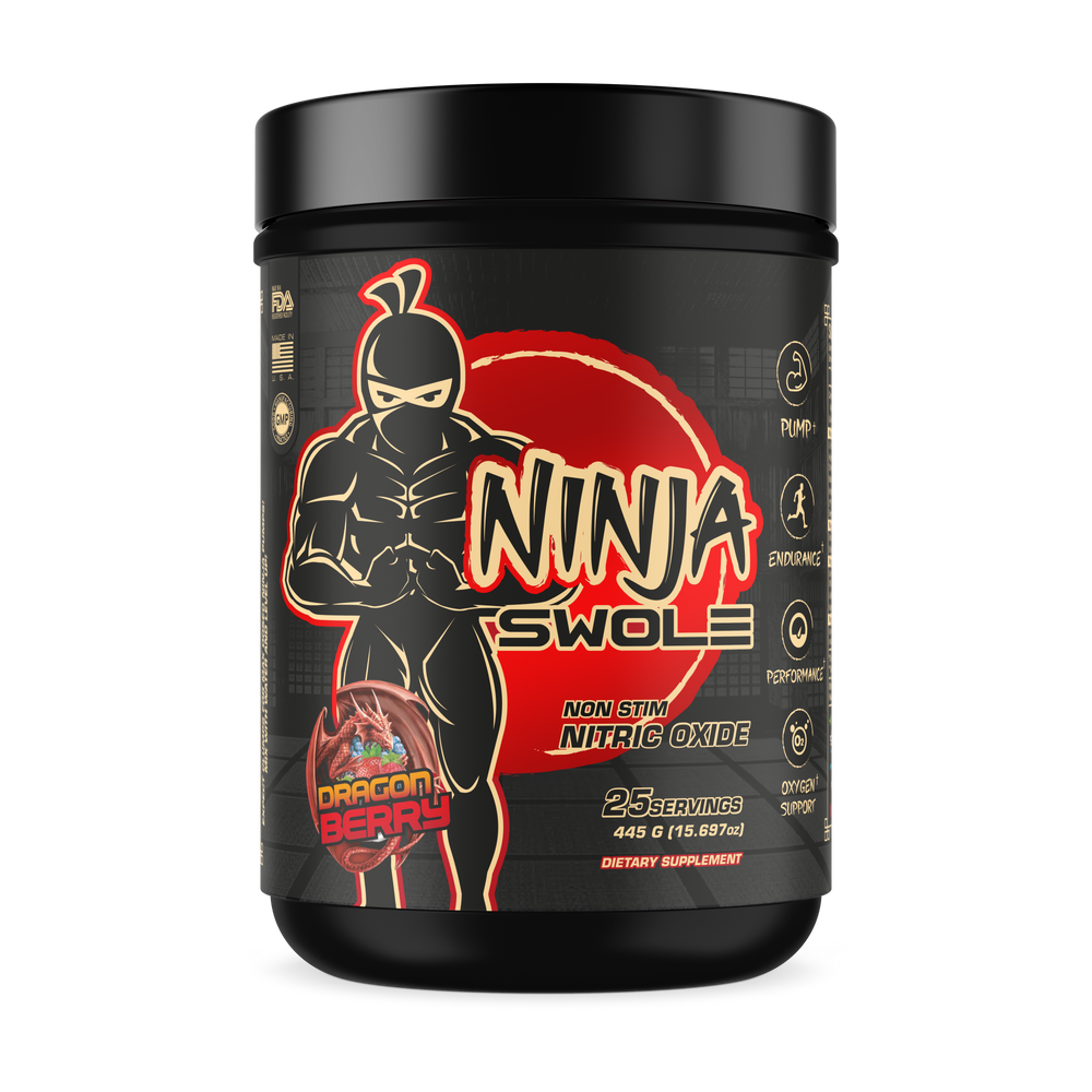 Ninja Swole Non Stim Pre Workout 445g (Fruit Ninja)