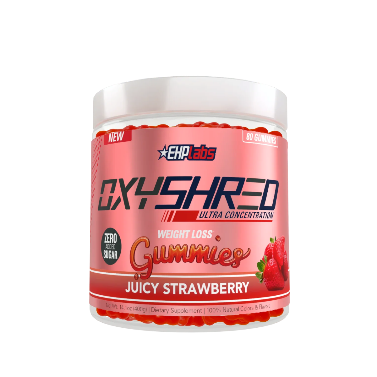 EHP Labs Oxyshred Gummies 80 gummies