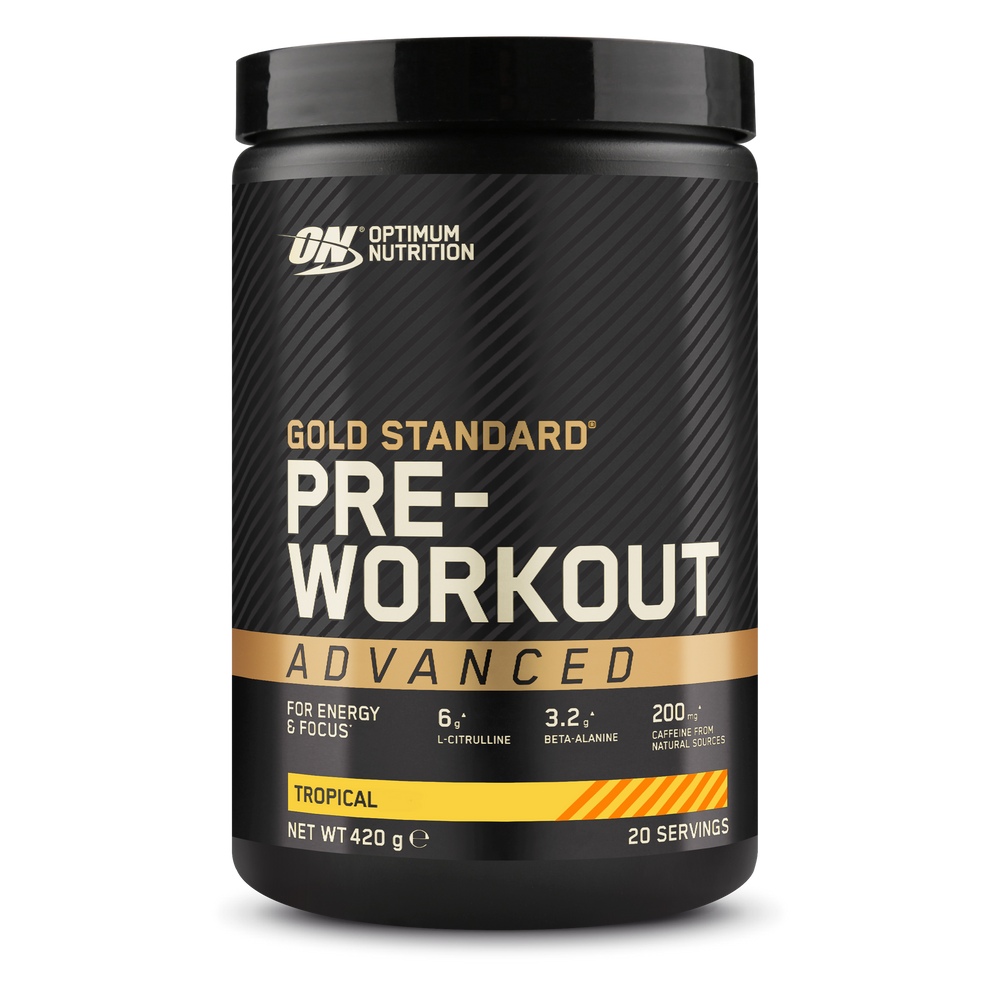 Optimum Gold Standard Pre Workout Advanced 420g (Blue Raspberry)