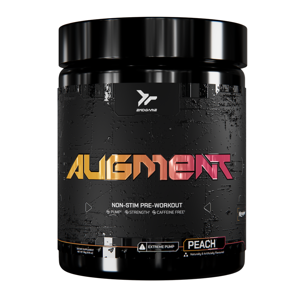 Endgame Augment Non Stim Pre Workout 118g (Peach) Protein bargain
