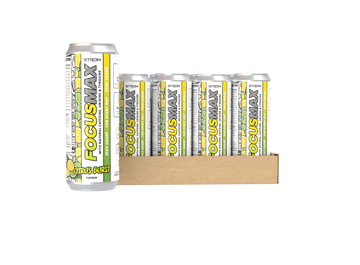 Strom Sports FocusMAX cans 12x500ml