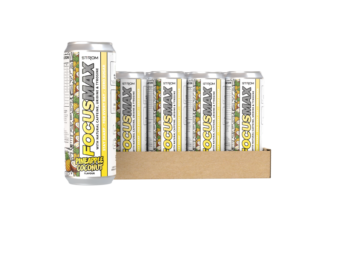 Strom Sports FocusMAX cans 12x500ml