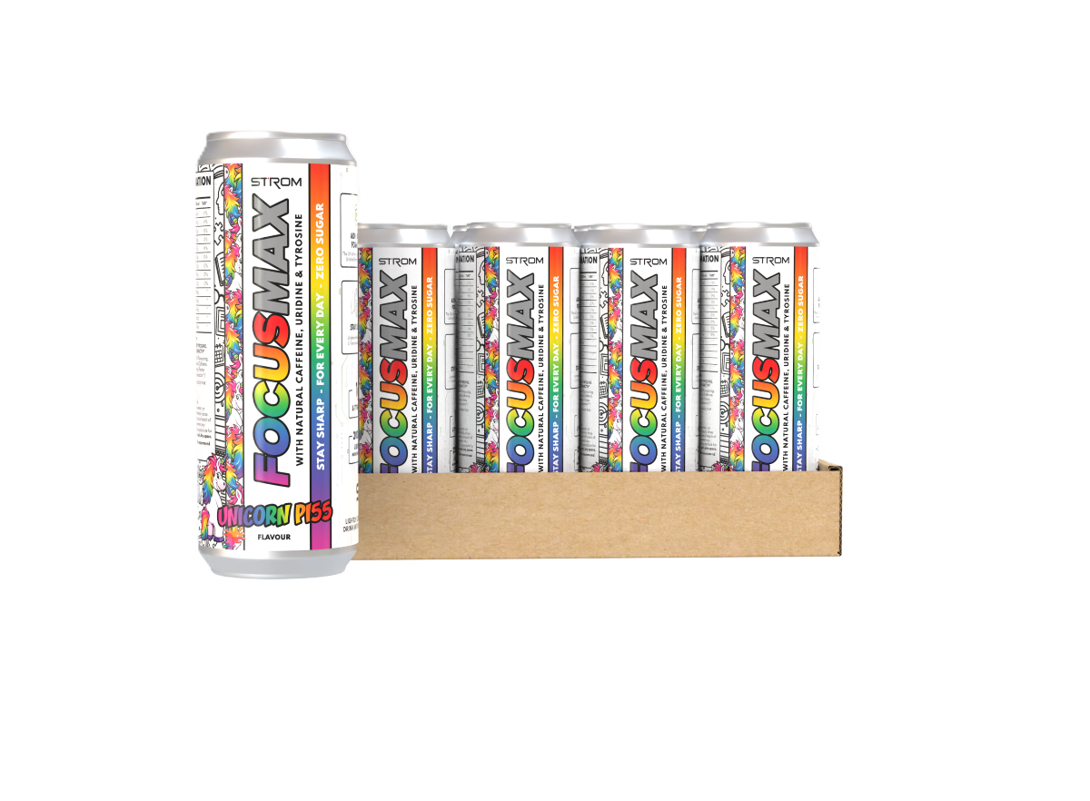 Strom Sports FocusMAX cans 12x500ml