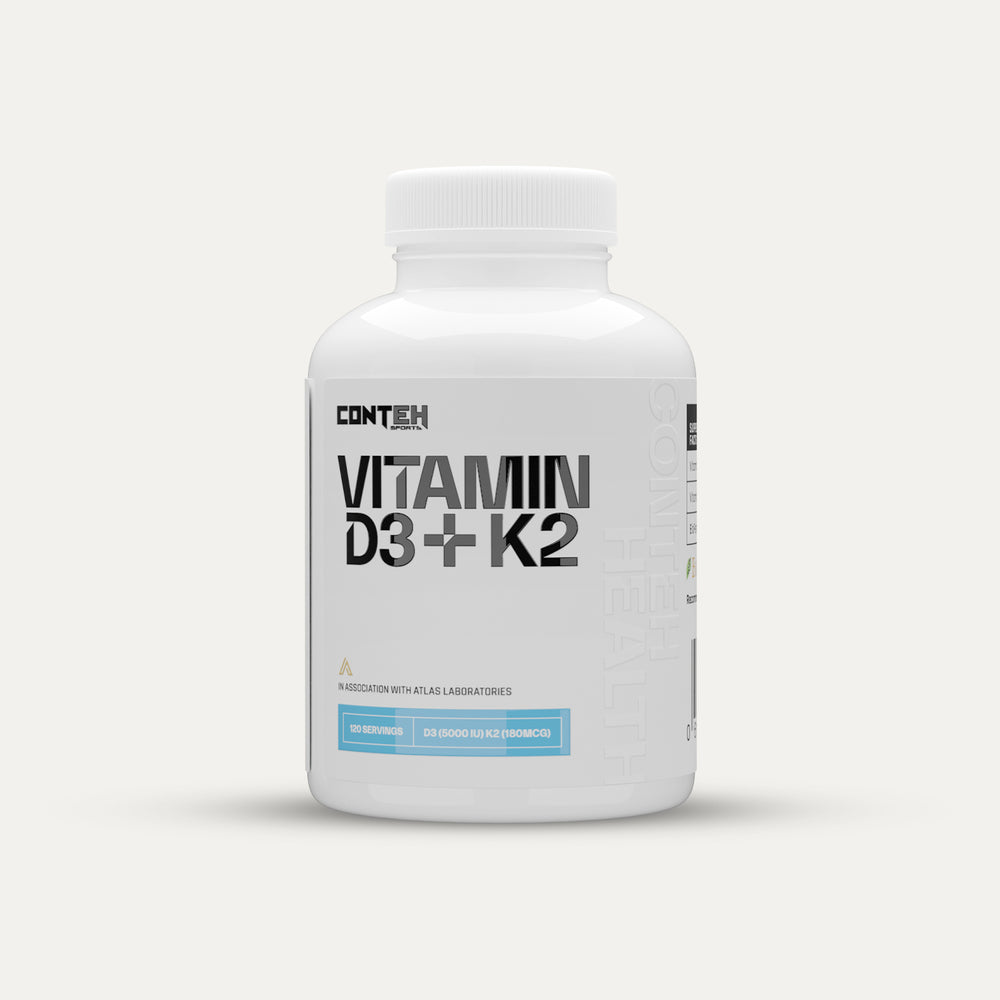 Conteh Sports Vitamin D3 & K2 120 Caps