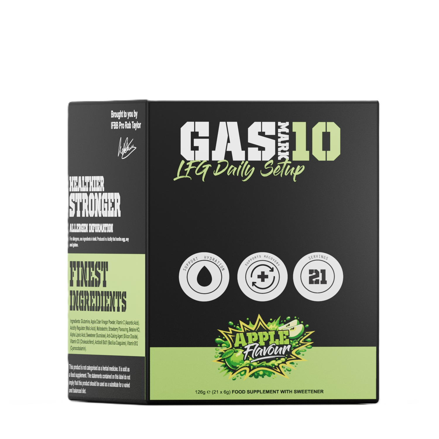 Gas Mark 10 LFG Daily Set Up Powder Stick Pack 21x6g