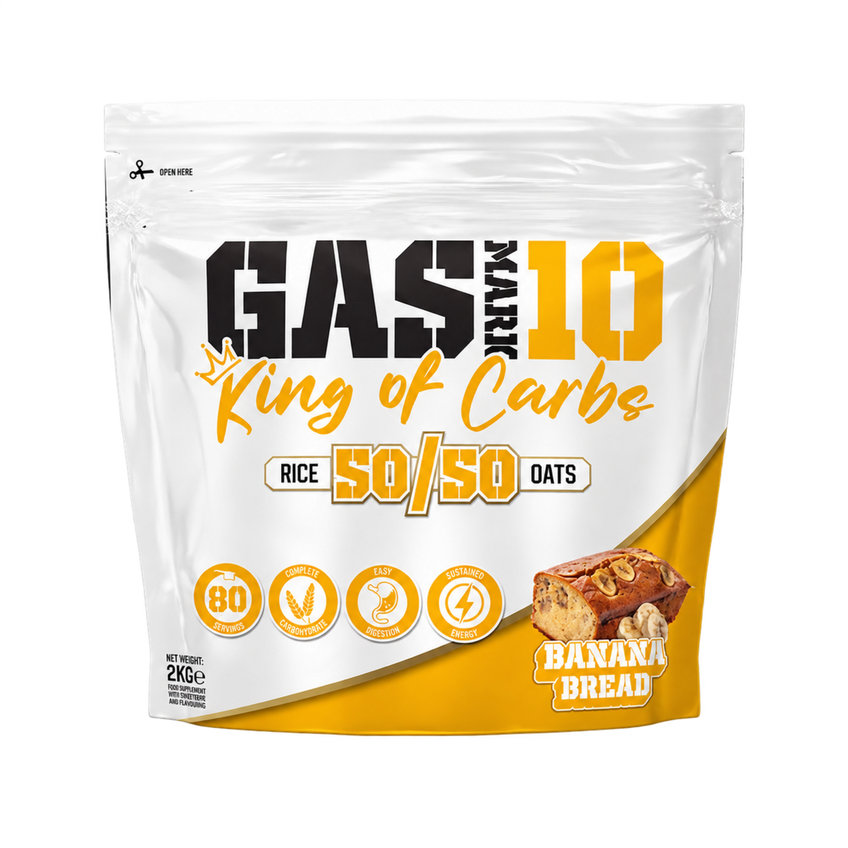 Gas Mark 10 50/50 King of Carbs 2kg