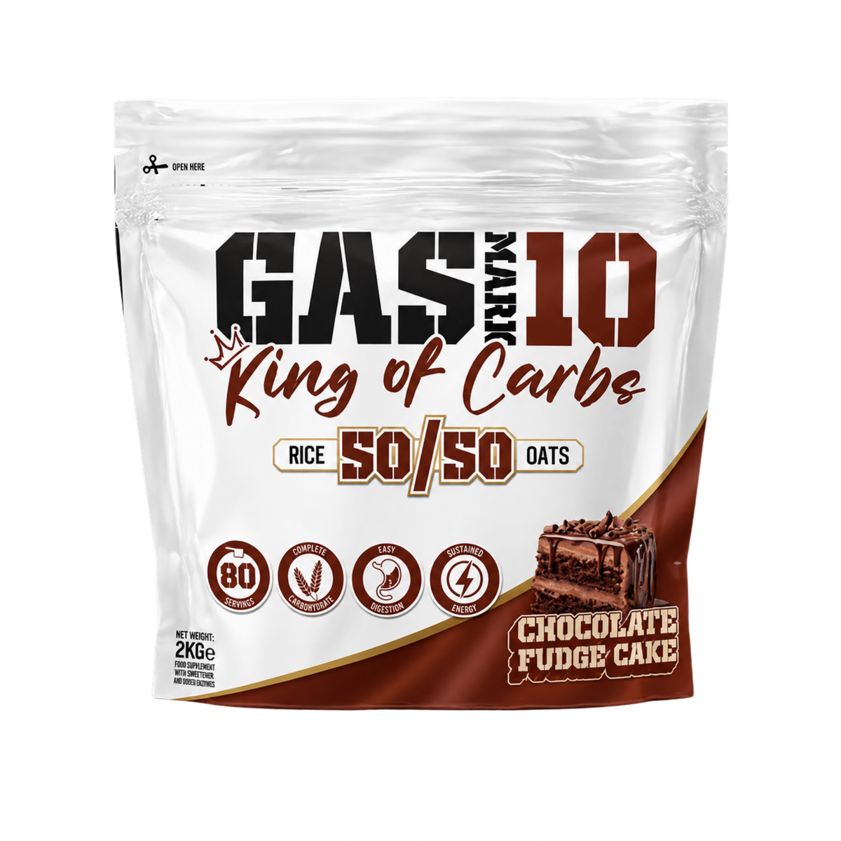 Gas Mark 10 50/50 King of Carbs 2kg