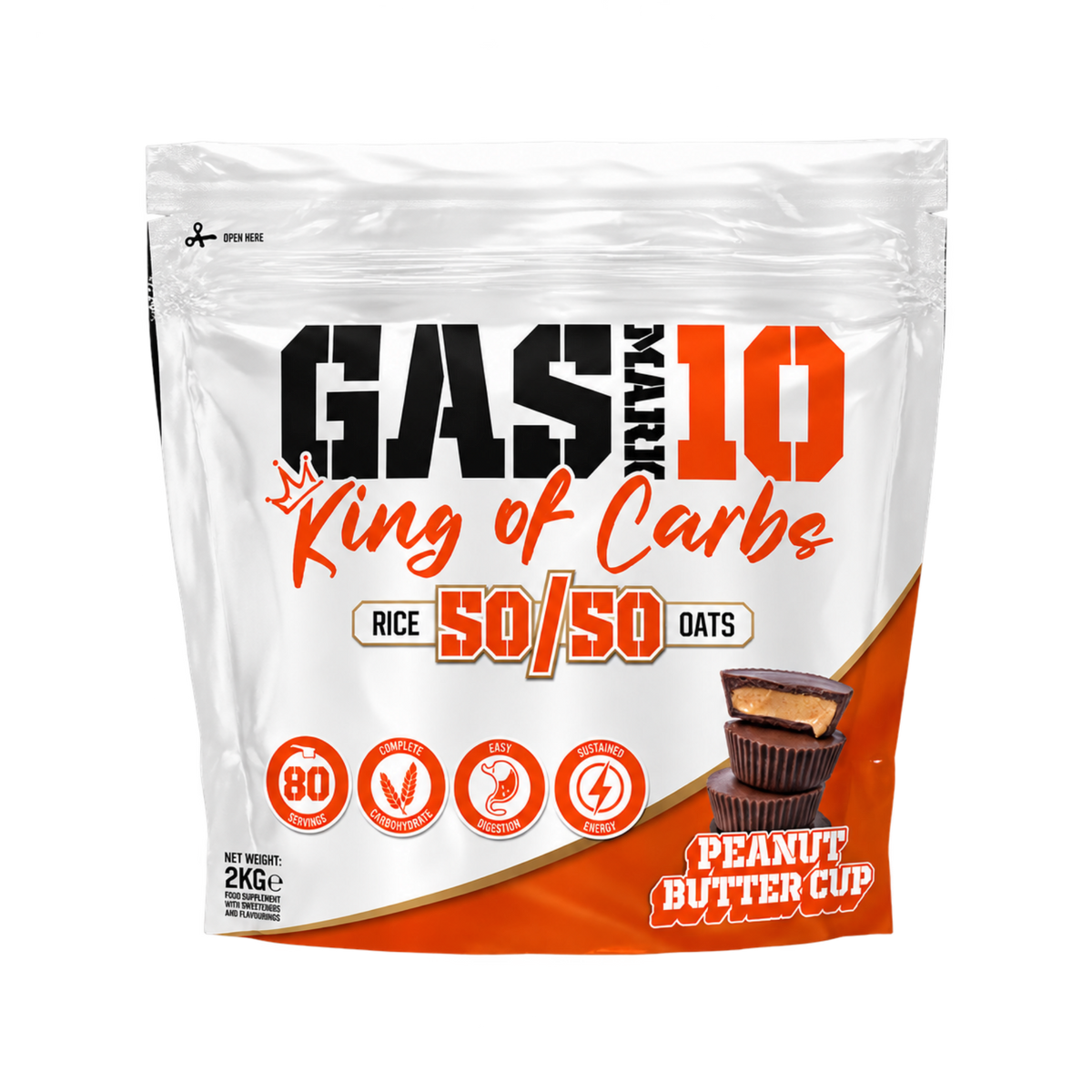 Gas Mark 10 50/50 King of Carbs 2kg