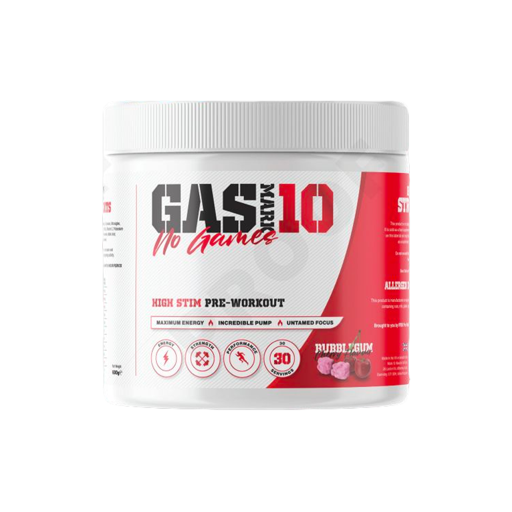 Gas Mark 10 No Games Pre Workout 30 Serv