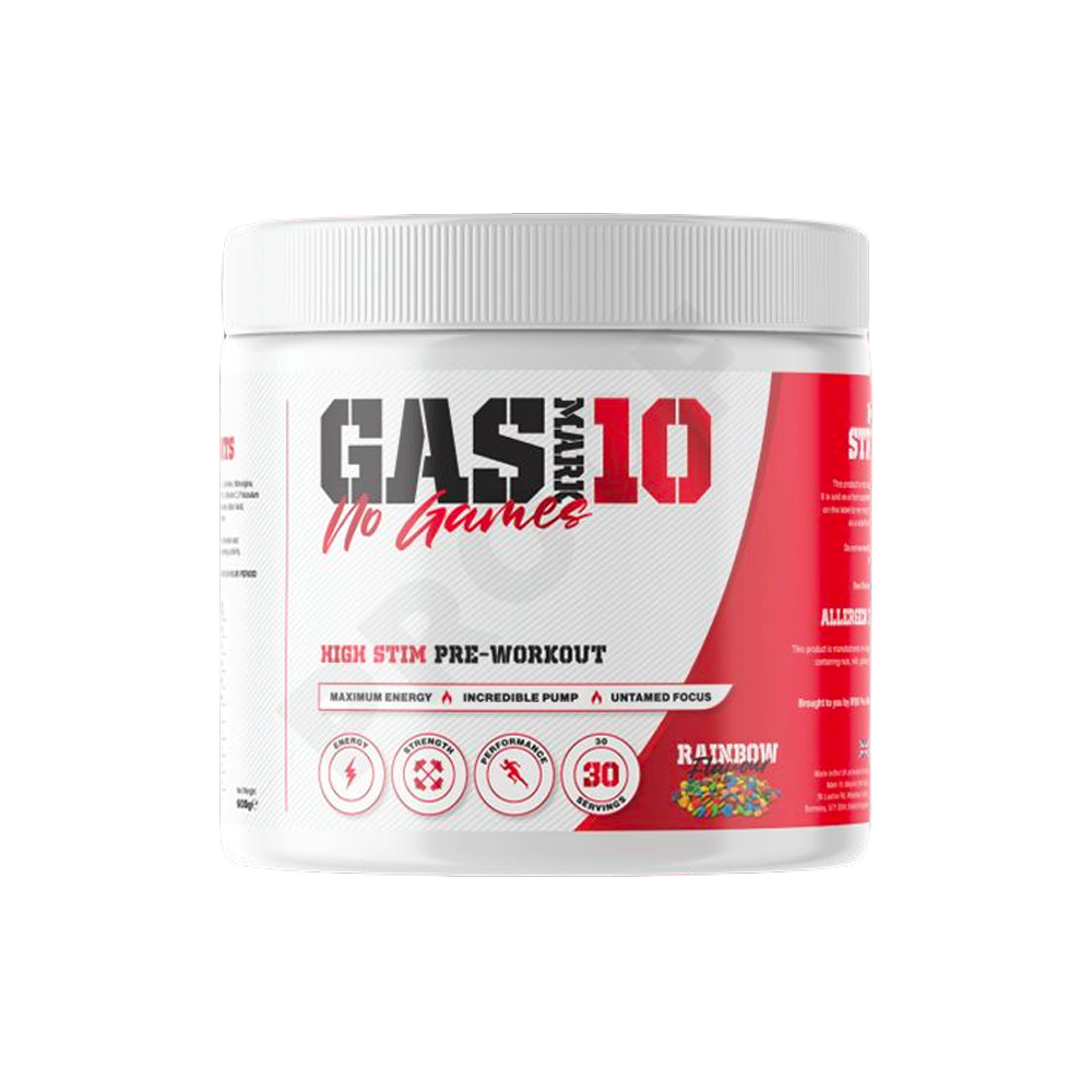 Gas Mark 10 No Games Pre Workout 30 Serv