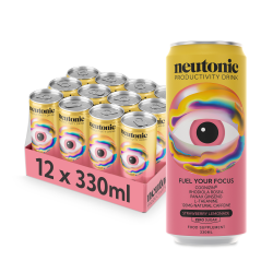 Neutonic Productivity Drink 12x330ml (Strawberry Lemonade)