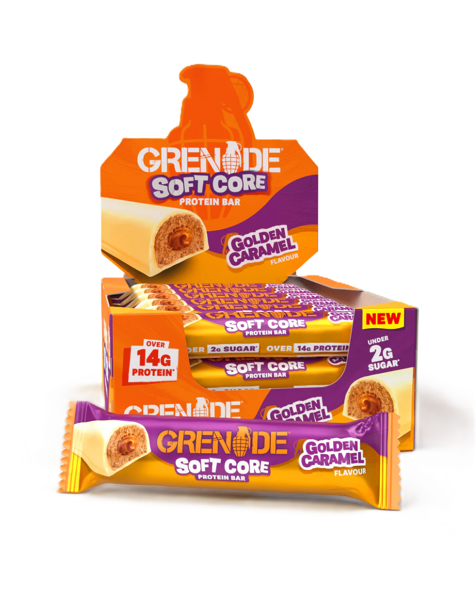 ADD SELL PRICE Grenade Protein Bar Soft Core 12x50g