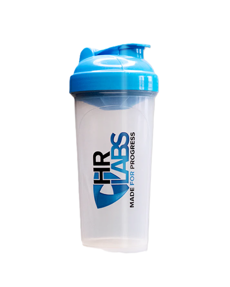 HR Labs Shaker 700ml (Clear/Blue)