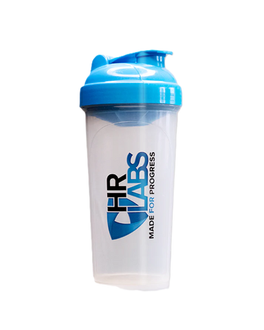 HR Labs Shaker 700ml (Clear/Blue)