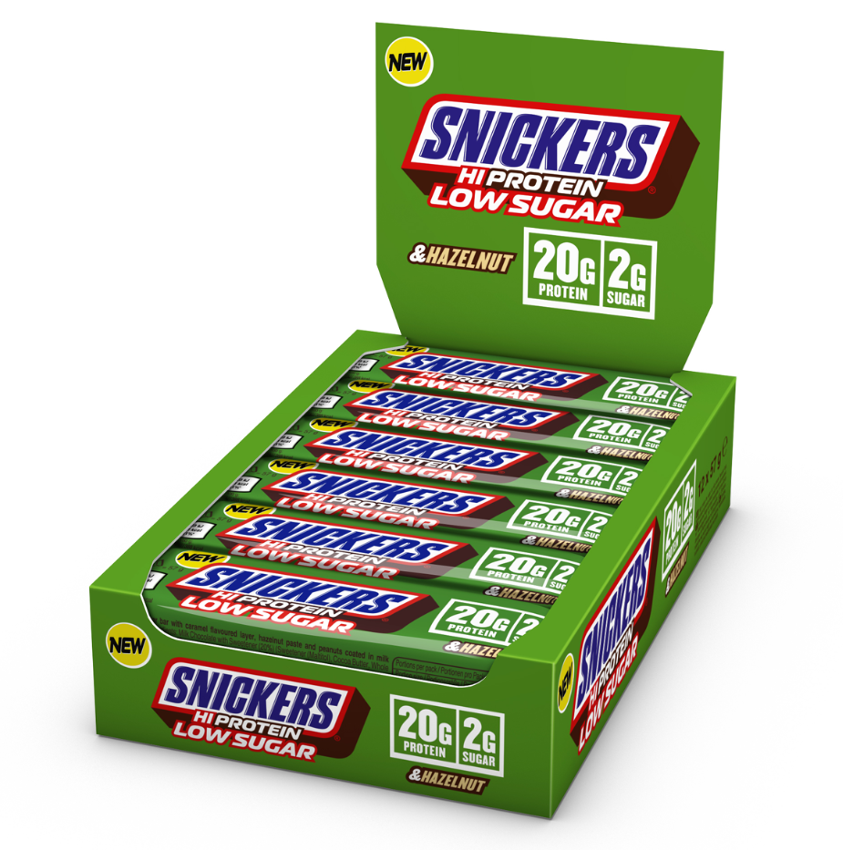 Snickers HiProtein Low Sugar Protein Bar 12x57g