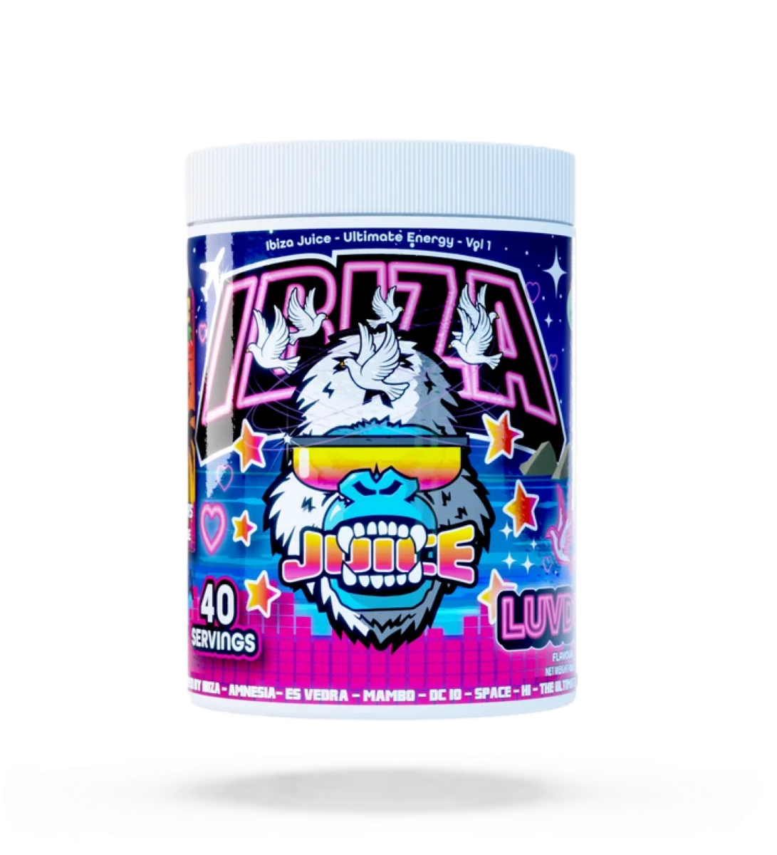 Gorillalpha Ibiza Juice ULTIMATE ENERGY VOL 1 480G