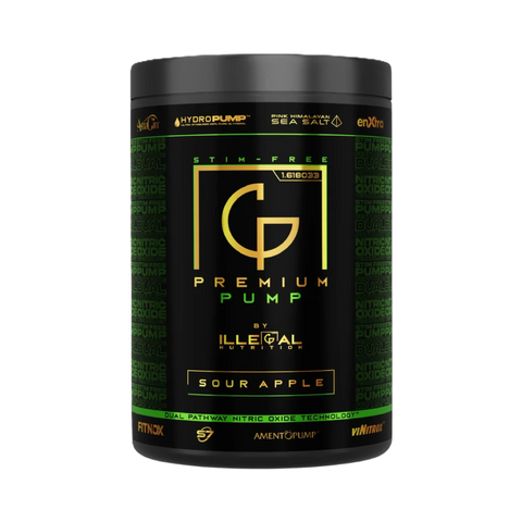 Illegal Nutrition Premium PRE-WORKOUT 193g (Sour Apple)