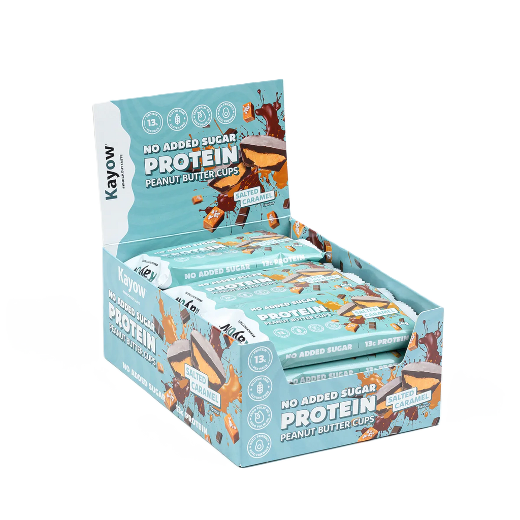 Kayow No Added Sugar Protein Peanut Butter Cups 12x44g