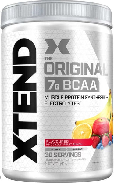 Xtend BCAA 30 Servings (Knockout Fruit Punch)