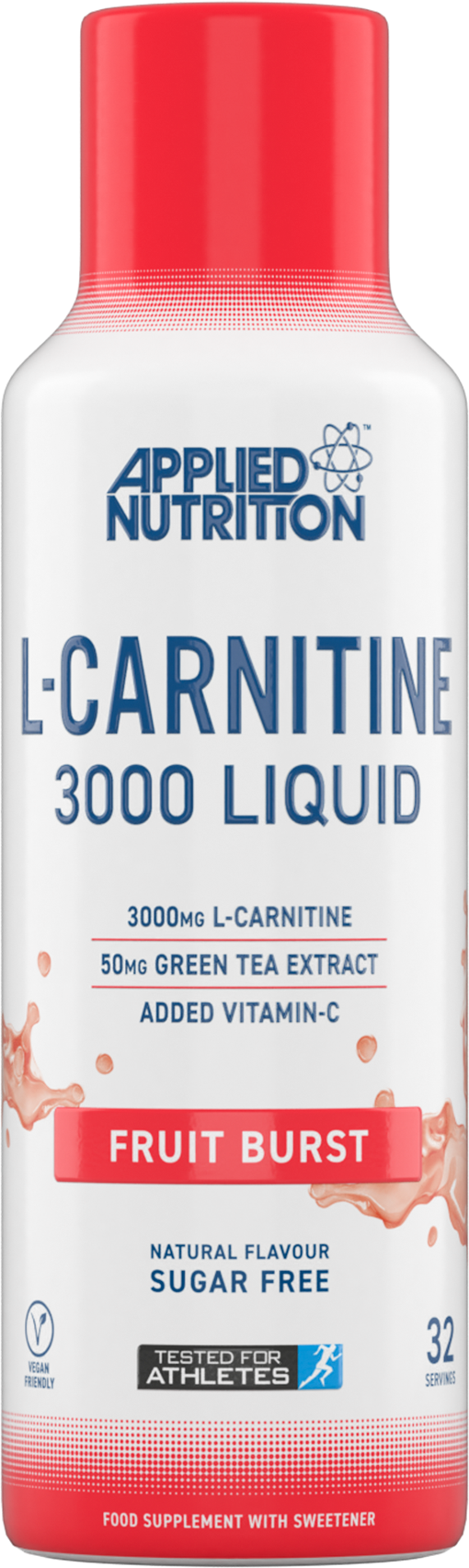 Applied Nutrition L-Carnitine Liquid 3000 + Green Tea 480ml