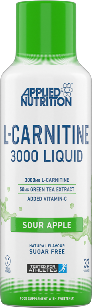 Applied Nutrition L-Carnitine Liquid 3000 + Green Tea 480ml