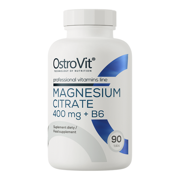OstroVit Magnesium Citrate 400mg + B6