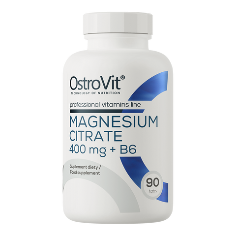OstroVit Magnesium Citrate 400mg + B6