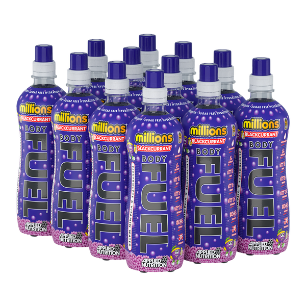 Applied Nutrition Body Fuel Electrolyte Water 12x500ml (Millions Blackcurrant)