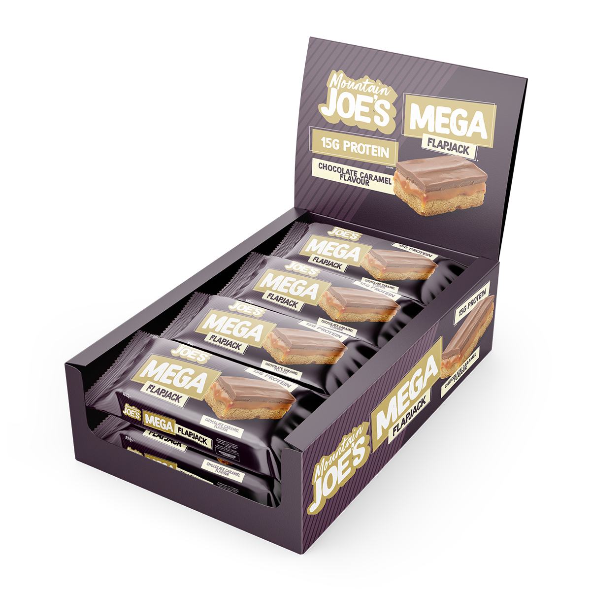 Mountain Joes MEGA Flapjacks 12x100g
