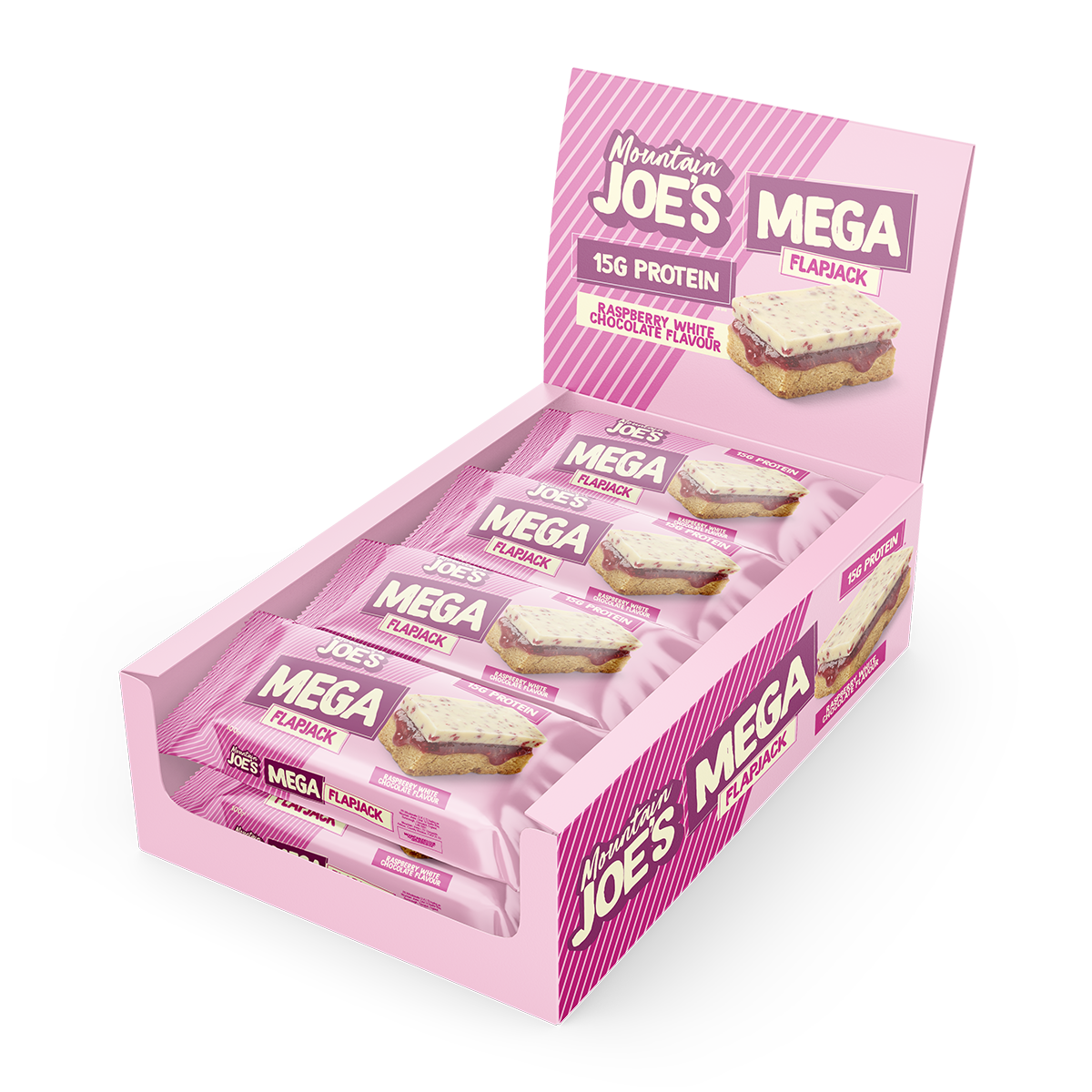 Mountain Joes MEGA Flapjacks 12x100g