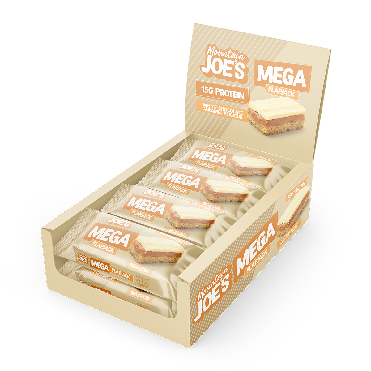 Mountain Joes MEGA Flapjacks 12x100g