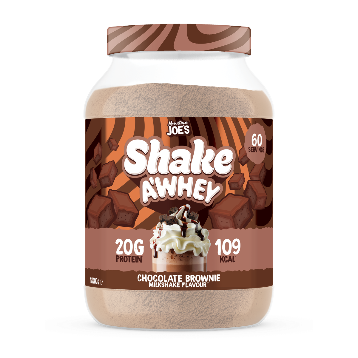 Mountain Joe's Shake A Whey 1.8kg