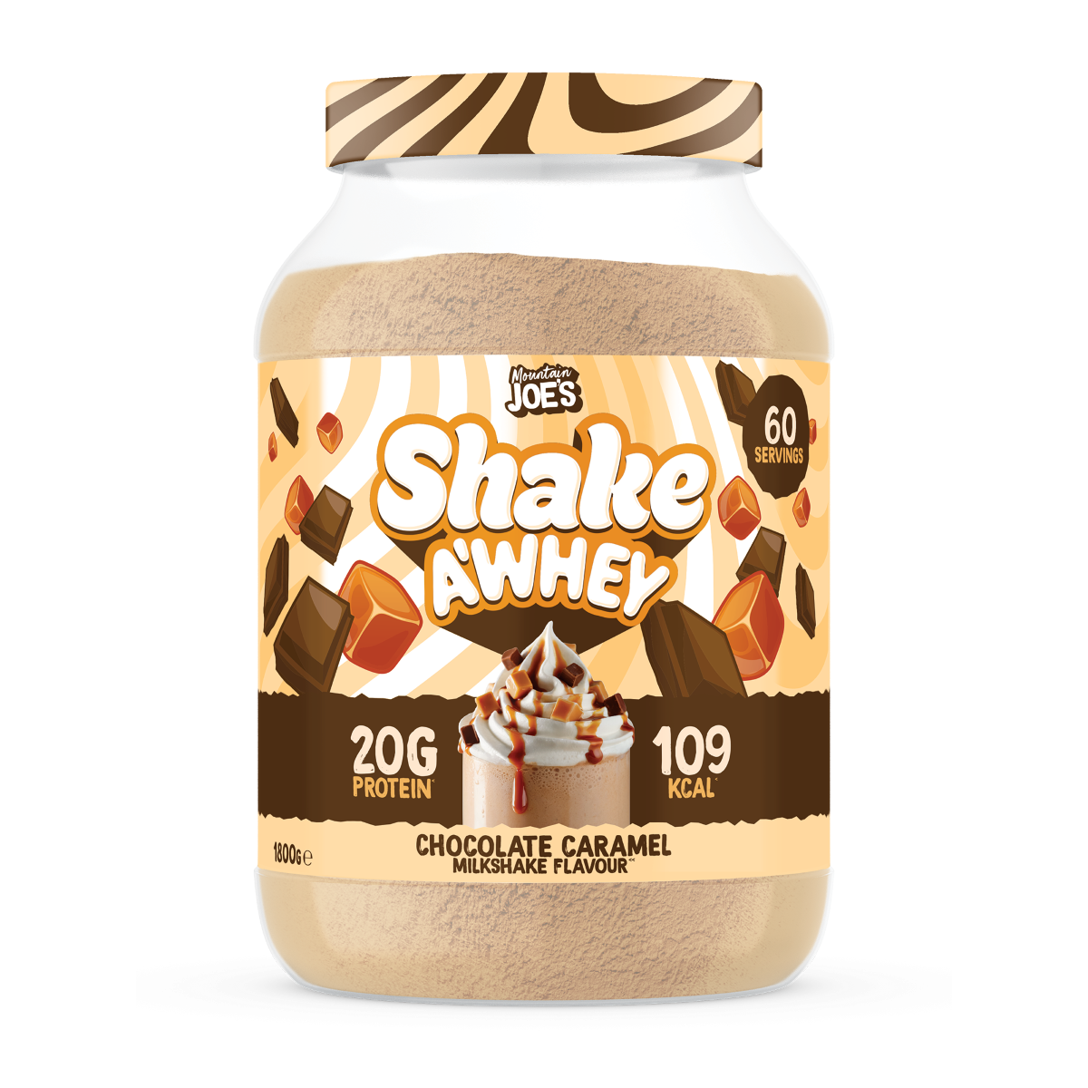 Mountain Joe's Shake A Whey 1.8kg