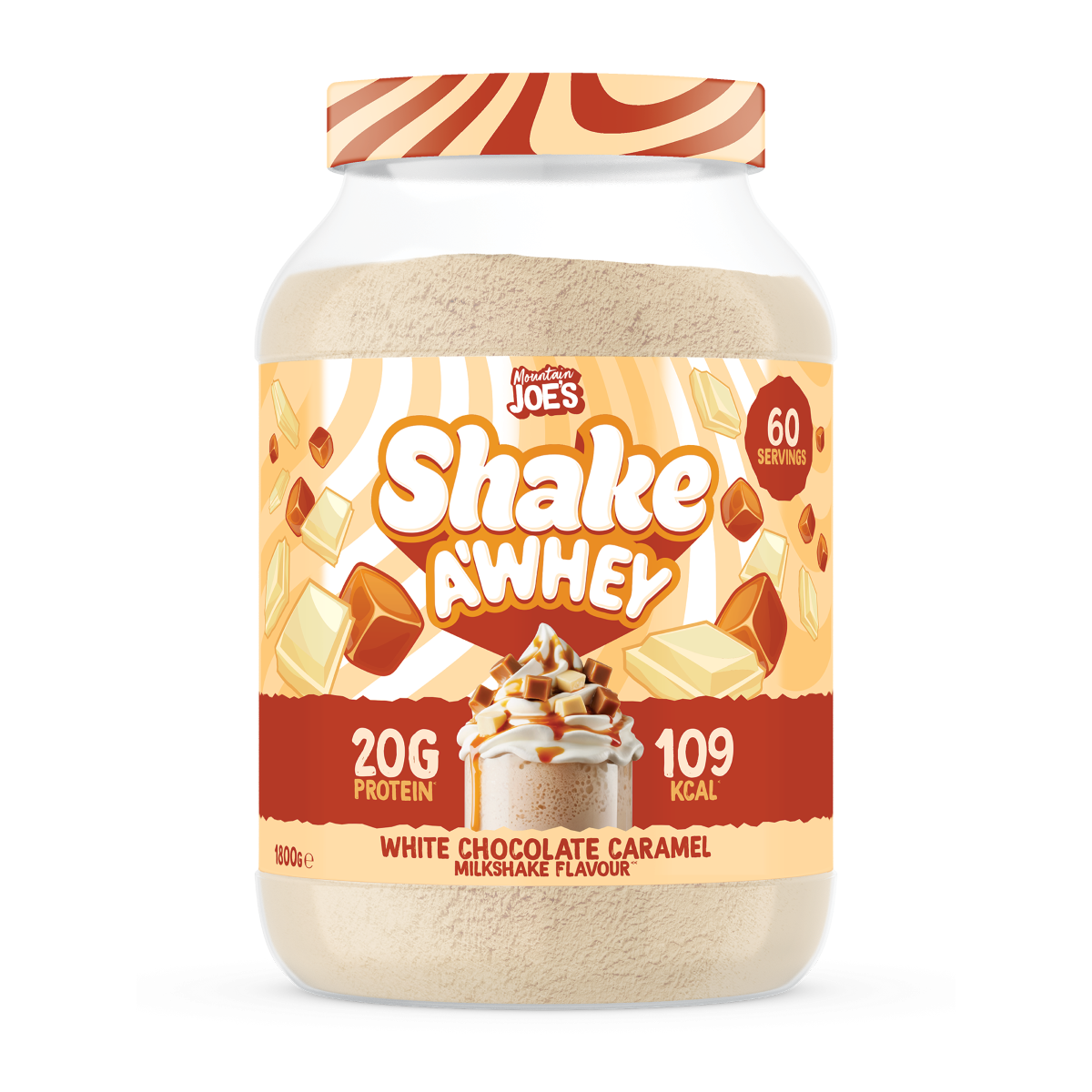 Mountain Joe's Shake A Whey 1.8kg