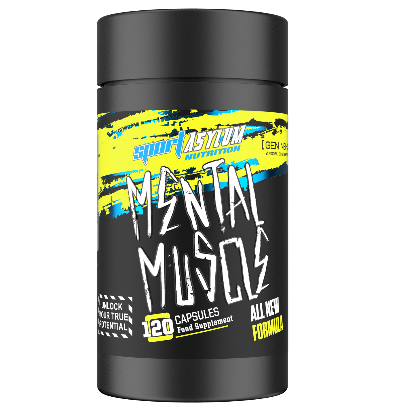 Sport Asylum Nutrition Mental Muscle 120 Caps