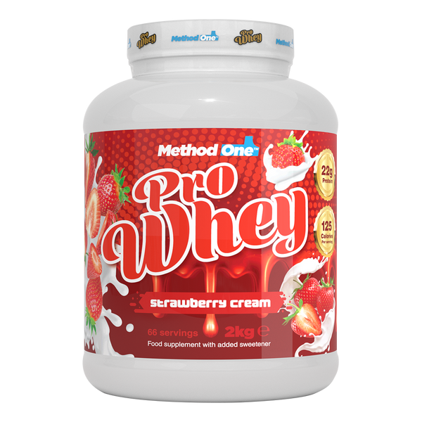 Method 1 Pro Whey 2kg (Strawberry Cream)