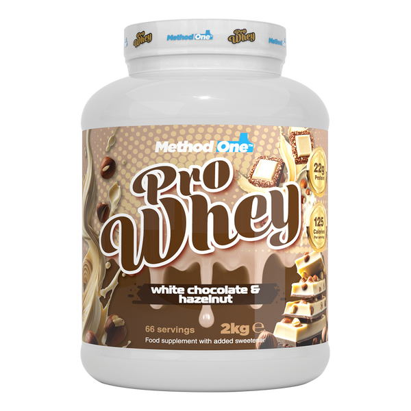 Method 1 Pro Whey 2kg (White Choc Hazelnut)