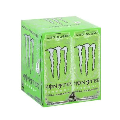 Monster Energy Ultra Zero Sugar Energy Drink 6x4x500ml (24 Pack)