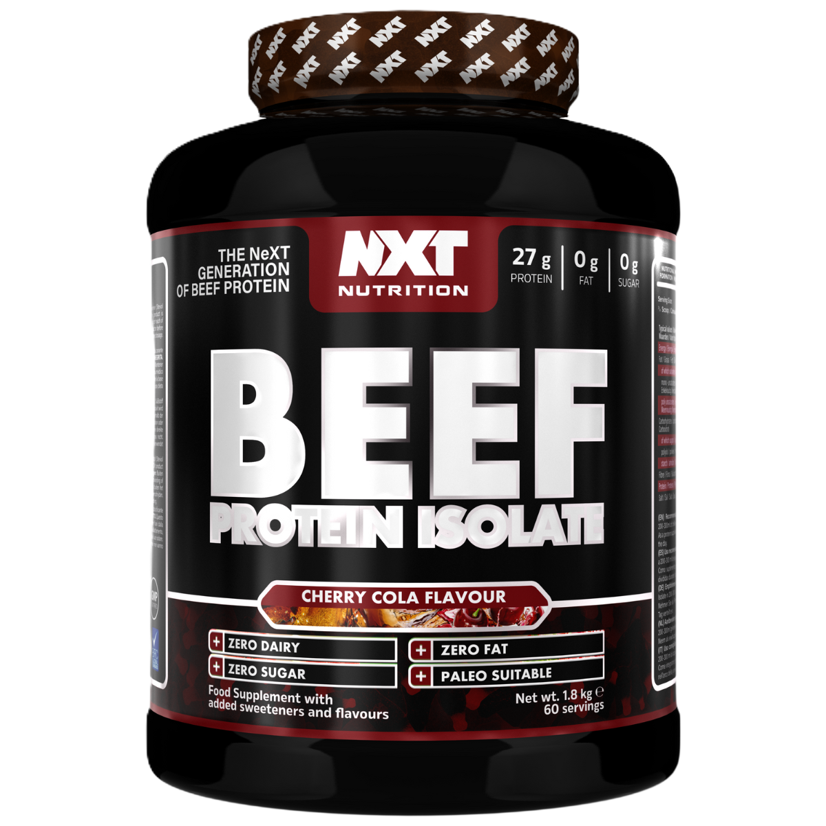 NXT Nutrition Beef Protein Isolate 1.8Kg