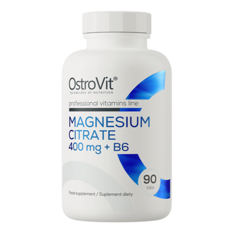 OstroVit Magnesium Citrate 400mg + B6 90 Tabs