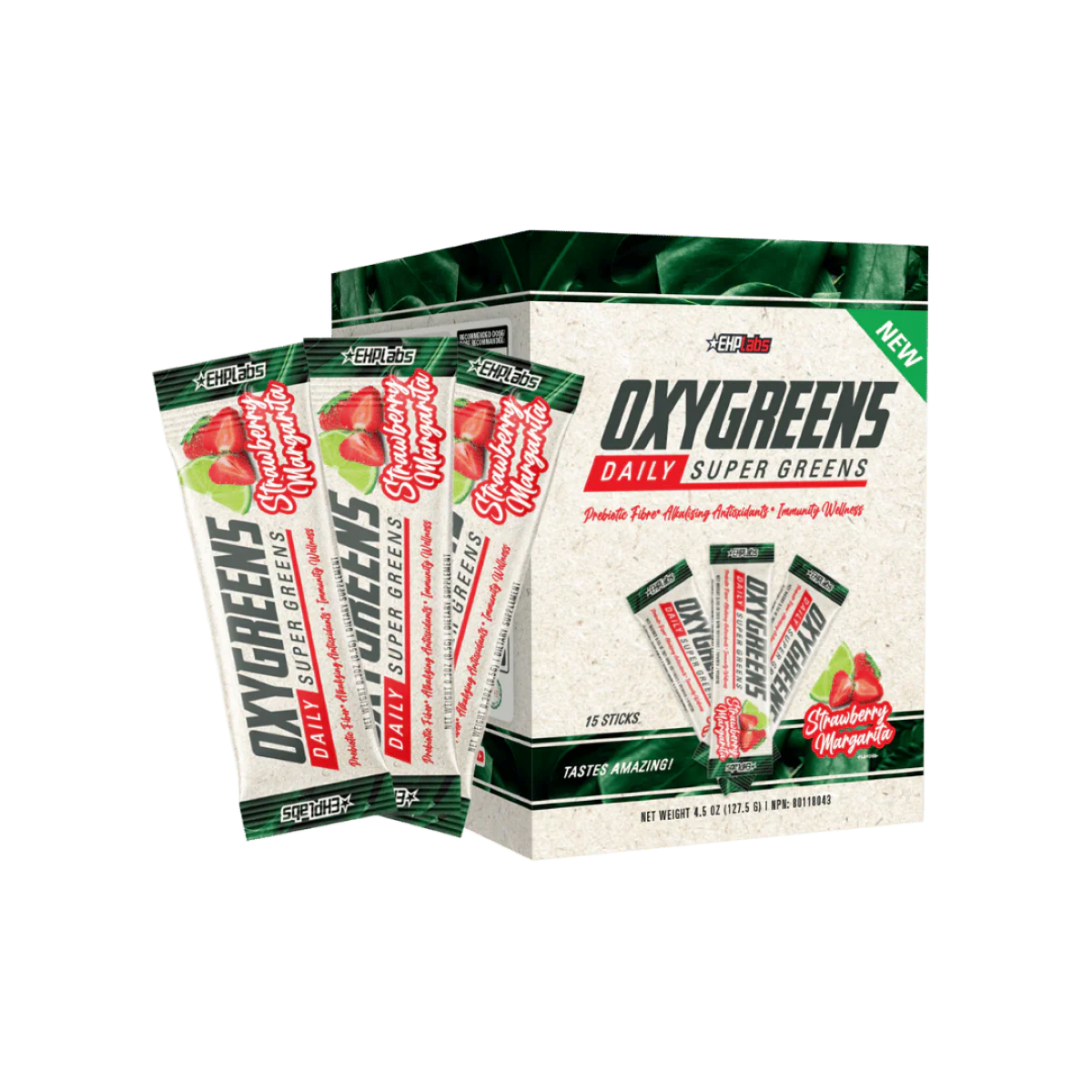 EHP Labs Oxygreens SAMPLE Box of 15